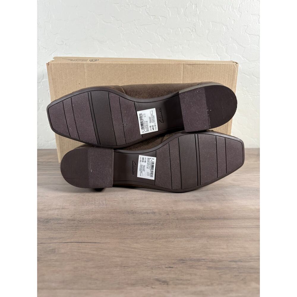 Collections by Clark Tilmont Dalla Bronze Metallic Flat Womens 10 Wide EU 41 1/2 - Picture 7 of 9